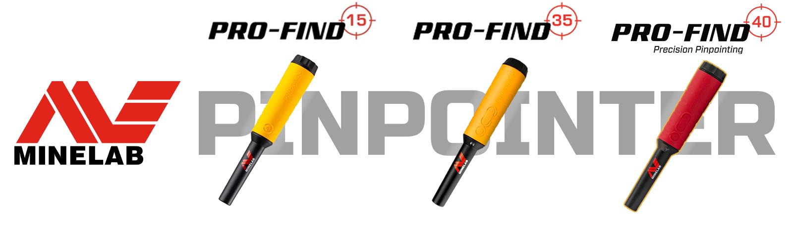 Minelab Pinpointer Pro-Find 15, Pro-Find 35, Pro-Find 40